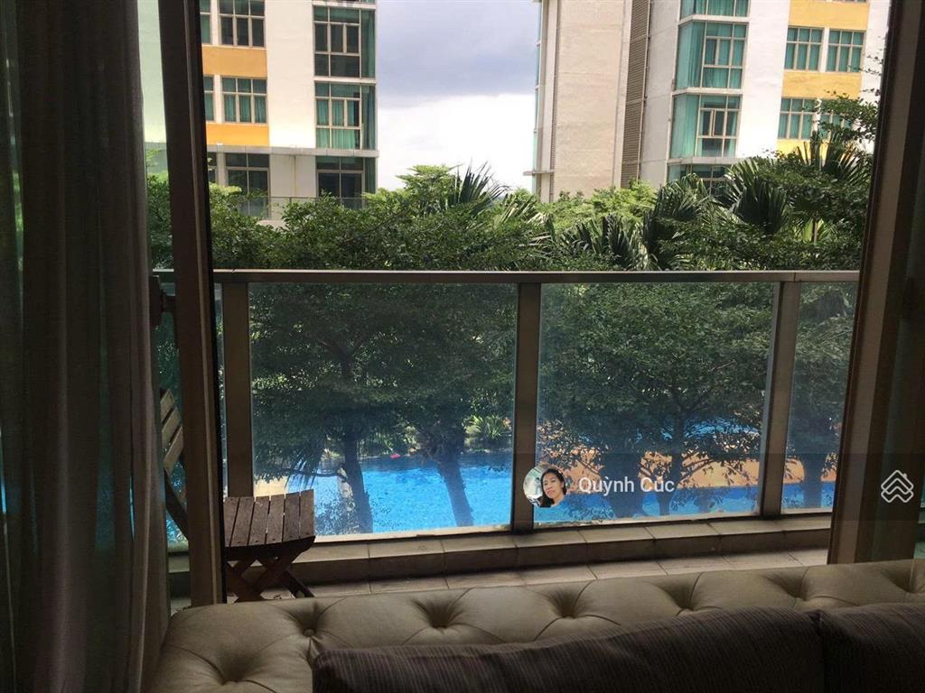 Cho thuê ch the vista an phú có ban công view hồ bơi 160m2 3pn 3wc giá 45 triệu bp an phú q2 hcm