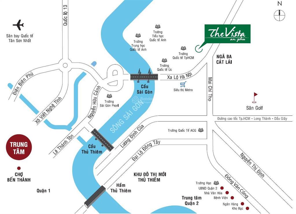 Cho thuê ch the vista an phú có ban công view hồ bơi 160m2 3pn 3wc giá 45 triệu bp an phú q2 hcm