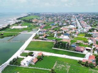 Chính chủ bán lô đất mặt biển giá chỉ hơn 1tỷ mặt biển,trước mặt khu vui chơi giải trí 13ha