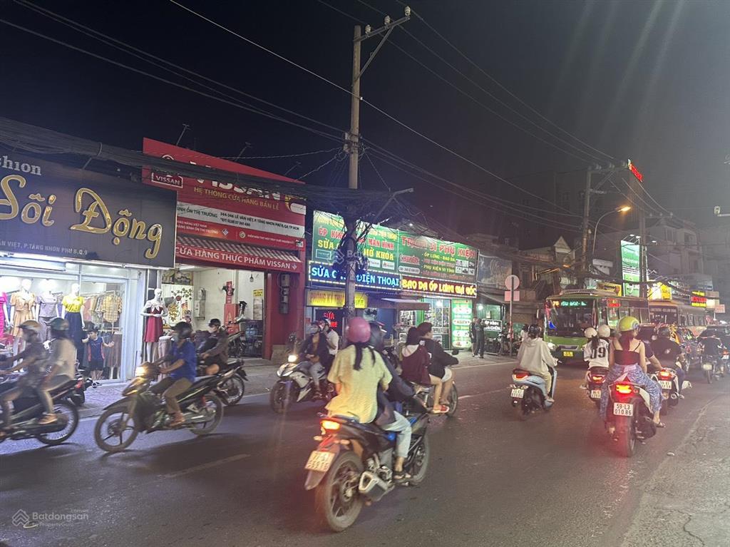 Hiếm ngang 12m, mtkd lê văn việt, hiệp phú, quận 9, đoạn đường nhỏ kd cực sầm uất, hđ thuê 60tr