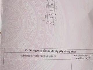 Đầu tư ngay lô đất tân minh, sóc sơn, hà nội, dt 125.2m2, nở hậu, sổ đỏ sẵn, cách tỉnh lộ 418 350m