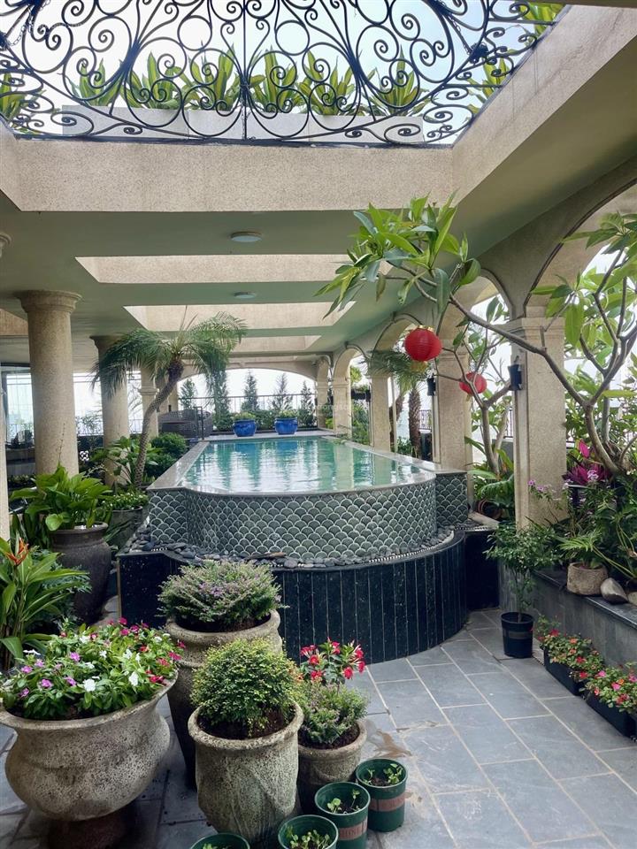 Bán căn penthouse gardens minh khai dt560m giá 48 tỷ. đẳng cấp thượng gia view trọn thành phố.