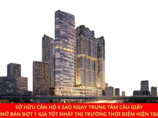 Sở hữu căn hộ 6 sao ngay trung tâm cầu giấy