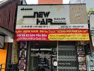 Bán nhà mt lâm văn bền, quận 7 (4x19m), trệt, 4 lầu  kd sầm uất, giá 18.5 tỷ còn trao đổi