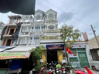 Nhà phố 4m x 19m. đúc 3 lầu mặt tiền buôn bán đường tân thới hiệp 14. ngay ngã ba tth 07