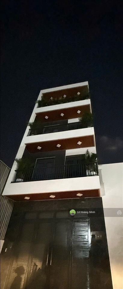 Biệt thự mini ngang 5,5m, 5 tầng có thang máy. đường 13m khu biệt thự tân chánh hiệp 10