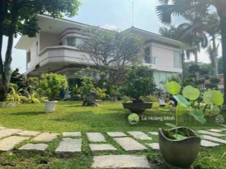 Biệt thự sân vườn 20m x 45m. 906m2 thổ cư đường hà huy giáp. ngay ngã tư ga