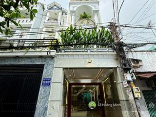 Nhà phố 4m x 18m. đúc 3 lầu full nội thất mặt tiền đường hiệp thành 5