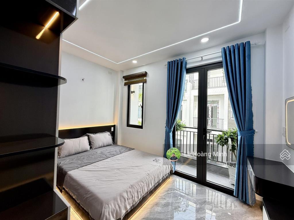 Nhà phố 1 lửng 3 lầu, full nội thất hẻm 8m thông nguyễn ảnh thủ