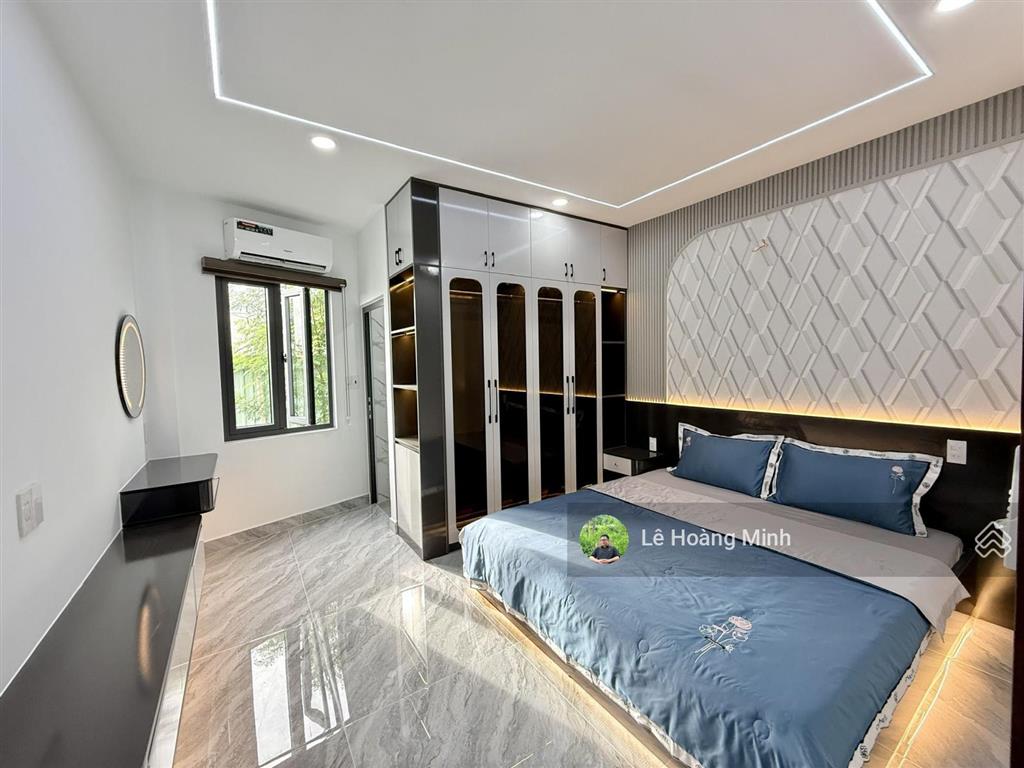 Nhà phố 1 lửng 3 lầu, full nội thất hẻm 8m thông nguyễn ảnh thủ