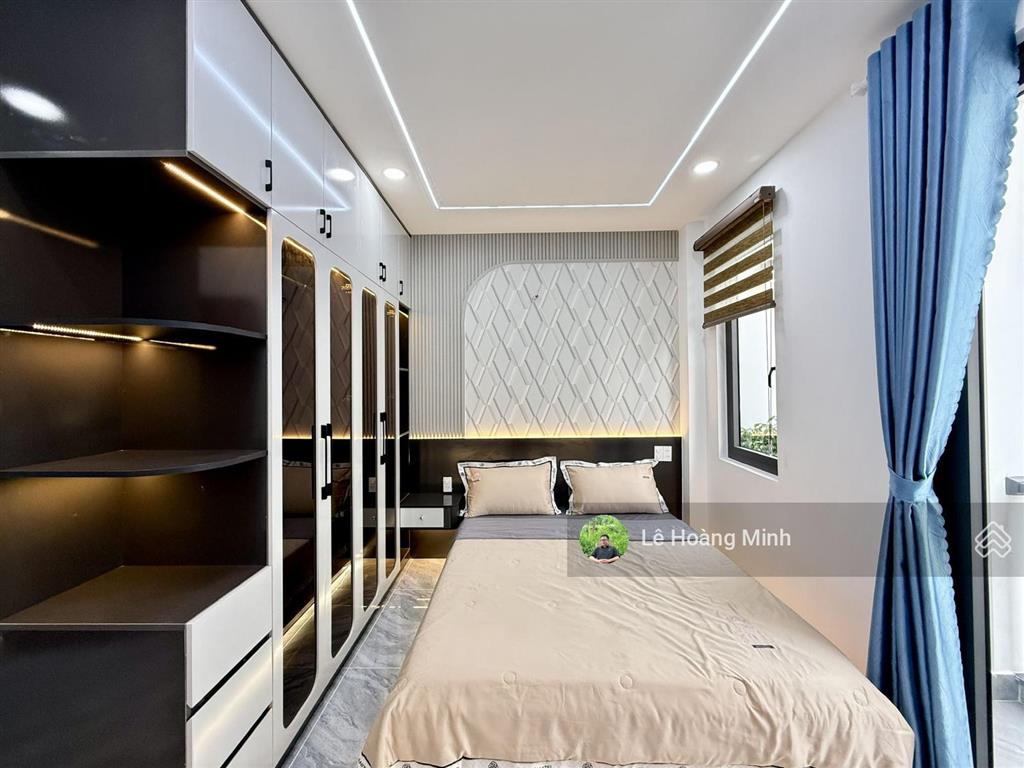 Nhà phố 1 lửng 3 lầu, full nội thất hẻm 8m thông nguyễn ảnh thủ