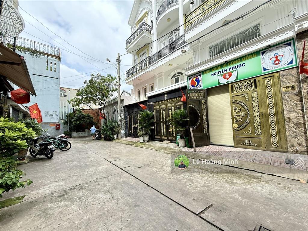 Cặp nhà phố 1 lửng 3 lầu 1/ hẻm 9m đường trương thị hoa (tth 07)