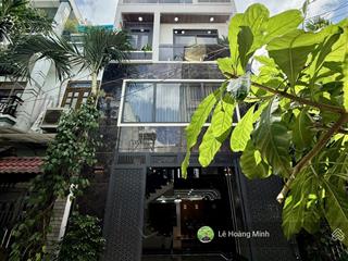Siêu phẩm nhà phố ngang 5m 4 tầng full nội thất. hẻm 6m đường thới an 16