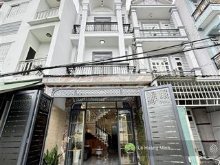 Nhà phố 3 tầng 4m x 15m. hẻm xe hơi 1/ thới an 04. ngay siêu thị metro. gò vấp