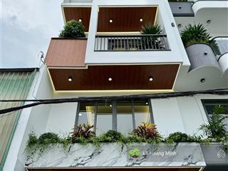 Siêu phẩm nhà phố 4m x 19m. xây 4 tầng full nội thất đường thạnh xuân 25