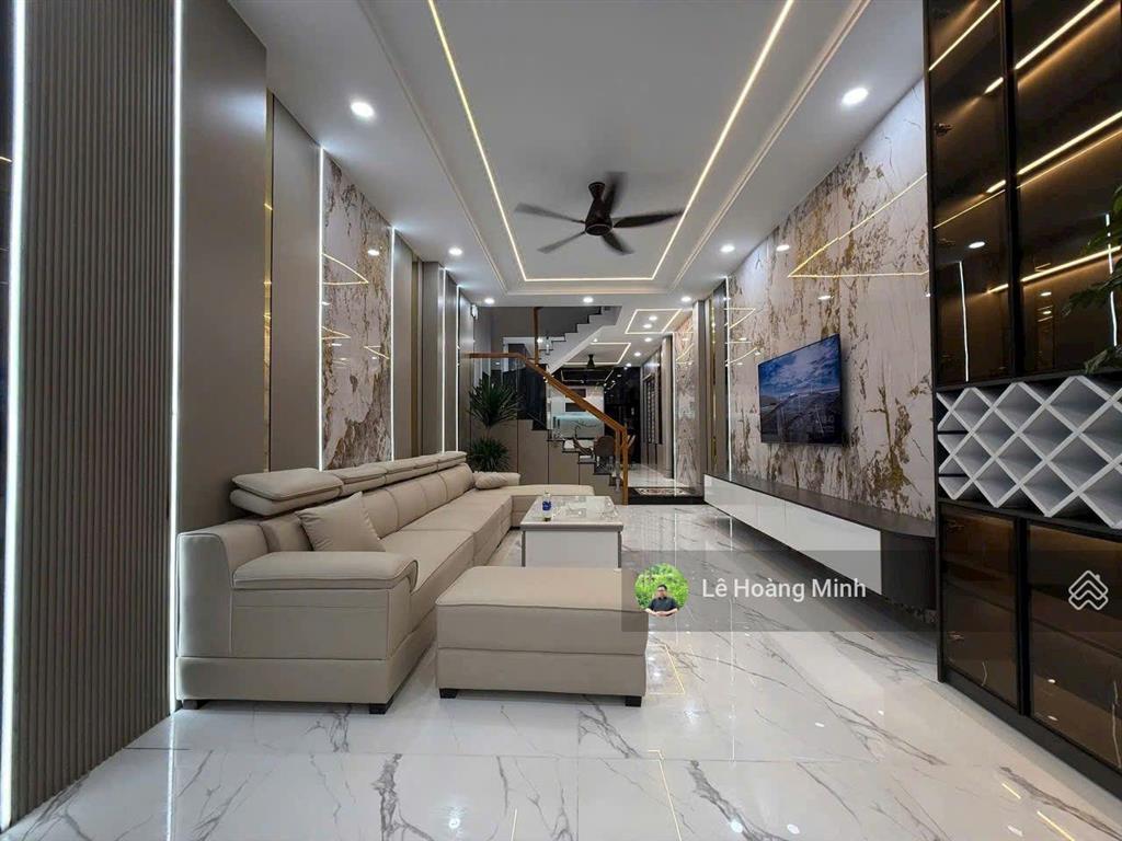 Nhà phố 3 tầng 4m x 25m. góc 2mt đường thới an 13. full nội thất