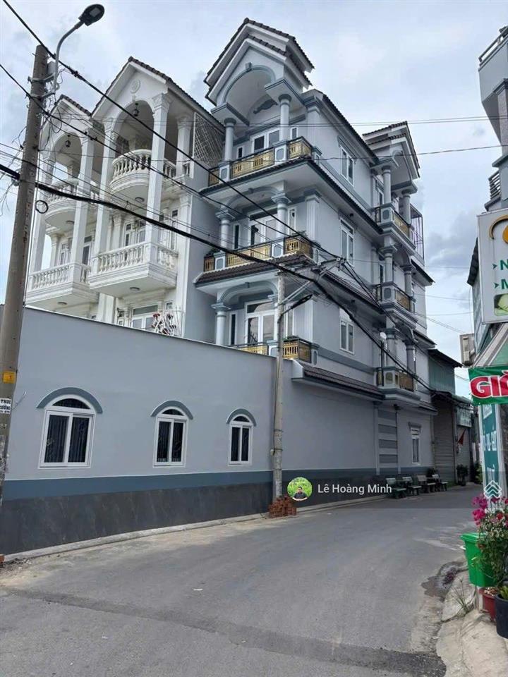 Nhà phố 3 tầng 4m x 25m. góc 2mt đường thới an 13. full nội thất