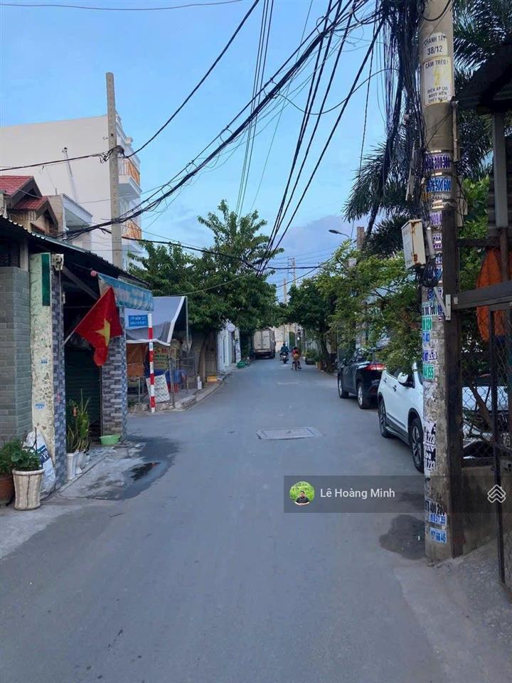 02 lô đất liền kề 10m x 23m. 222m2 mặt tiền nhựa 8m thông đường tân thới hiệp 21