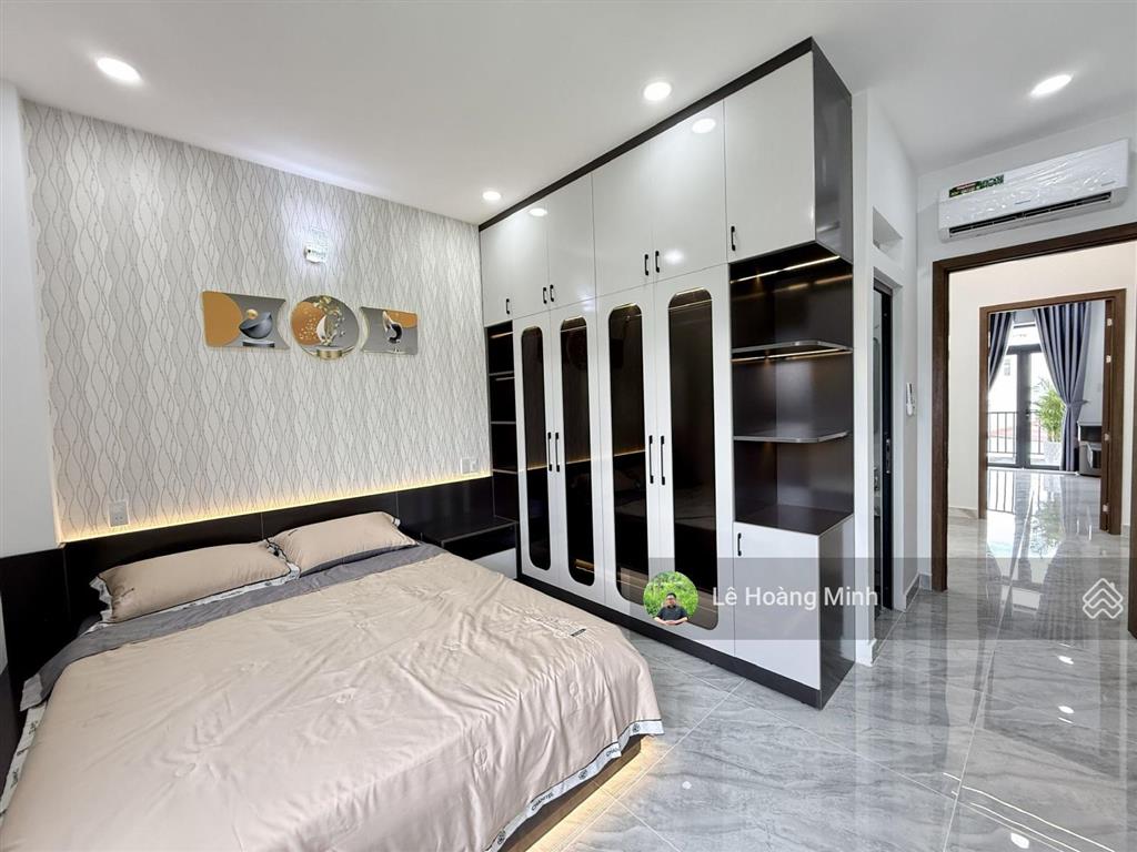 Nhà phố 4m x 16m. xây 1 lửng 3 lầu full nội thất. 1/ hẻm 6m thông đường tân chánh hiệp 18