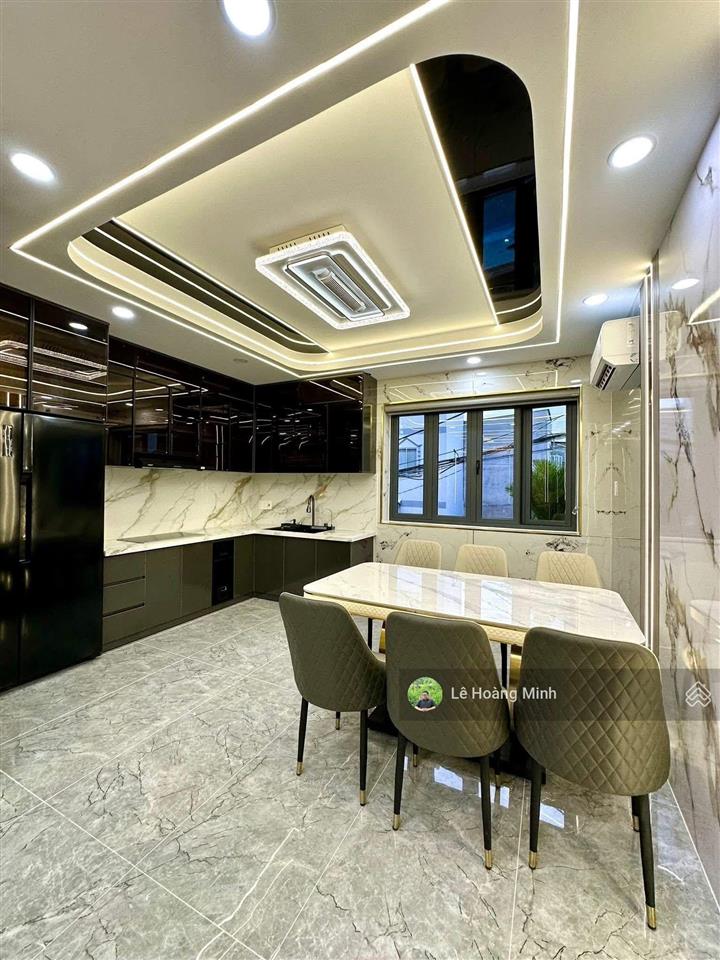 Siêu phẩm 4 tầng full nội thất hẻm nhựa 6m thông đường tân chánh hiệp 10