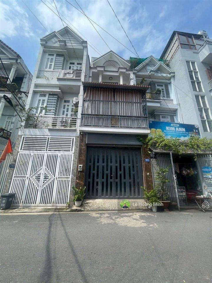 Nhà phố 3 tầng hẻm nhựa 6m đường thới an 13