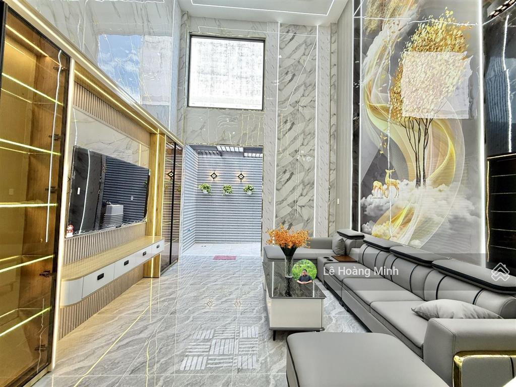 Nhà phố 4m x 17m. xây 1 lửng 2 lầu full nội thất 1/ ngắn hẻm 6m trần thị hè (ht42)