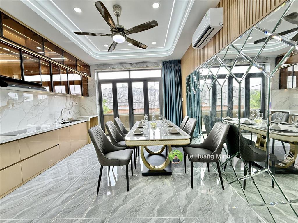 Nhà phố 4m x 17m. xây 1 lửng 2 lầu full nội thất 1/ ngắn hẻm 6m trần thị hè (ht42)