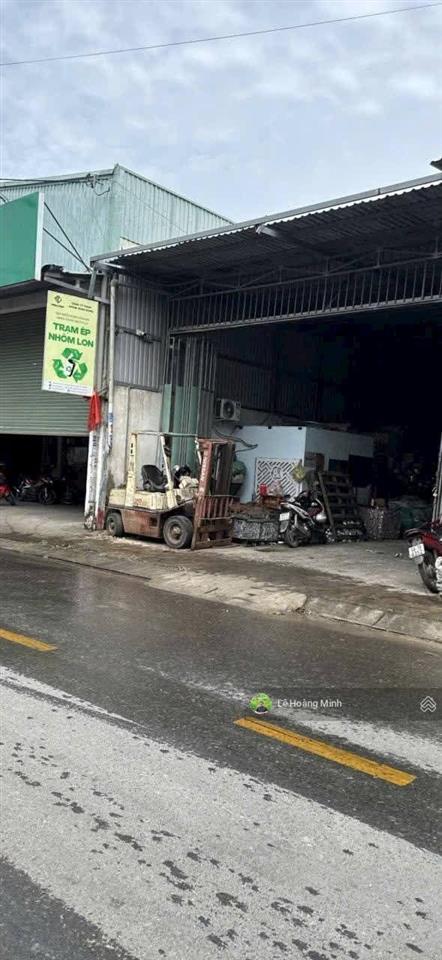 Bán xưởng 8,5m x 32m. mặt tiền đường thới an 13 (xe conter vào trước cửa)