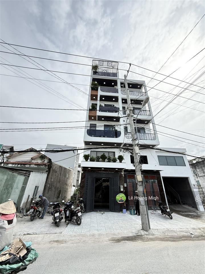 Siêu phẩm 5 tầng có thang máy mặt tiền kinh doanh đường cầu ba phụ  thạnh xuân 25