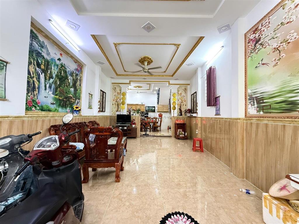 Nhà phố 3 tầng hẻm nhựa 8m khu vip đường trần thị hè ( ht42)