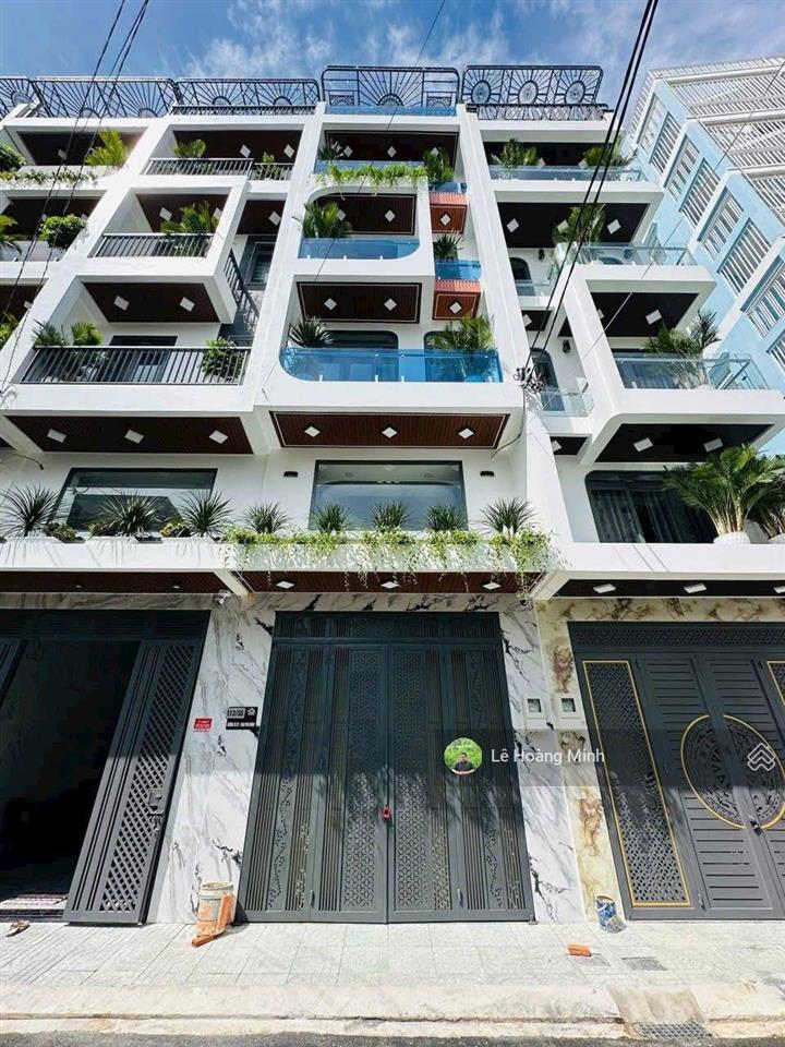 Siêu phẩm 4m x 20m có thang máy và ô chờ 1/ hẻm nhựa 8m thạnh lộc 37