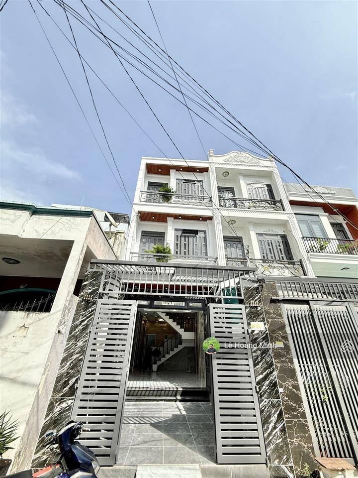 Nhà phố 4m x 16m, đúc 2 lầu 1/ ngắn hẻm 5m đường trần thị cờ