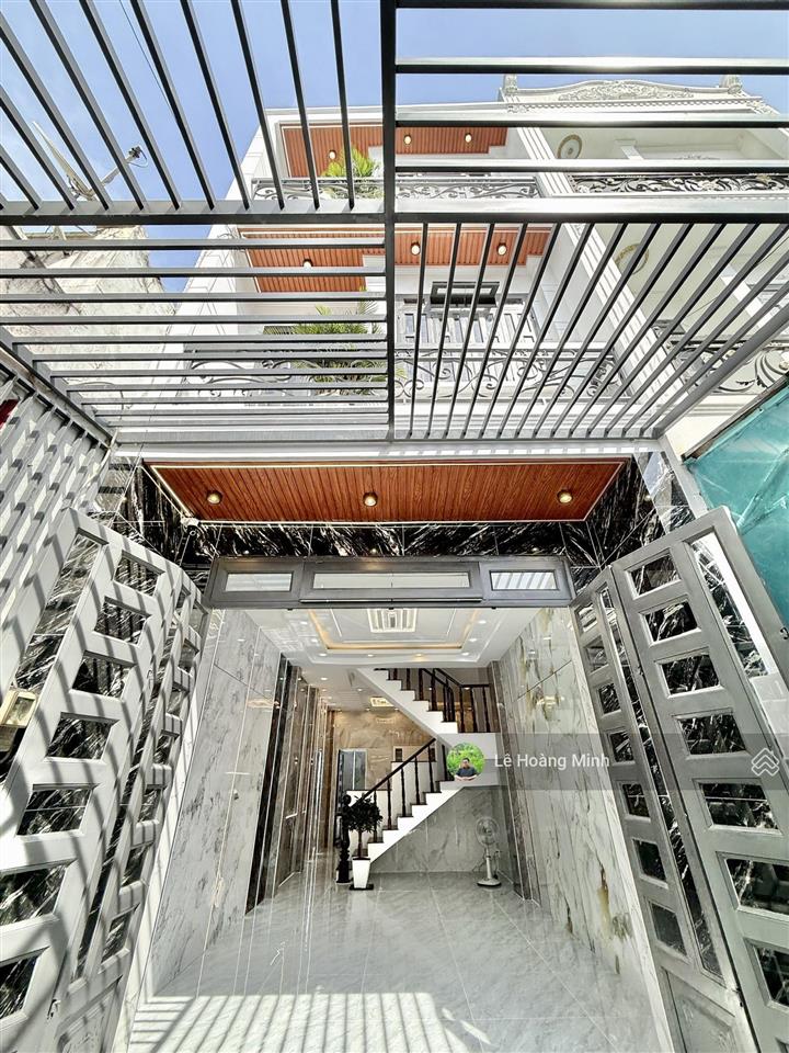 Nhà phố 4m x 16m, đúc 2 lầu 1/ ngắn hẻm 5m đường trần thị cờ