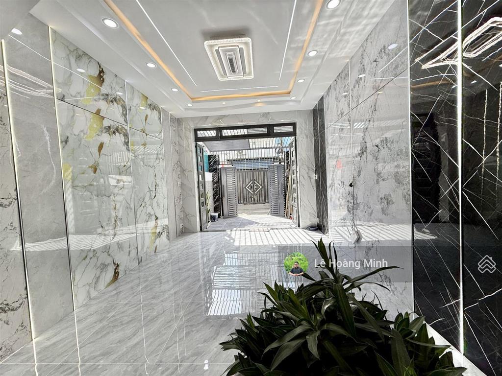 Nhà phố 4m x 16m, đúc 2 lầu 1/ ngắn hẻm 5m đường trần thị cờ