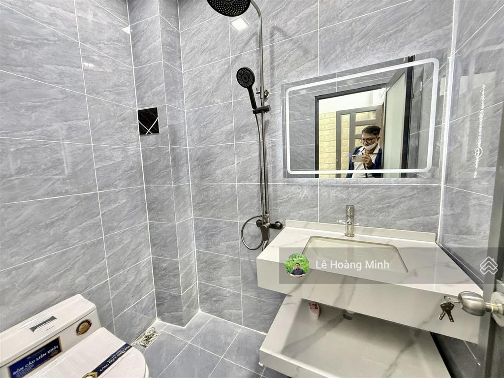 Nhà phố 4m x 16m, đúc 2 lầu 1/ ngắn hẻm 5m đường trần thị cờ