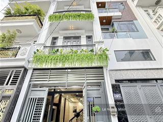 Nhà phố 3 tầng tặng nội thất 1/ hẻm nhựa 5m, lê văn khương