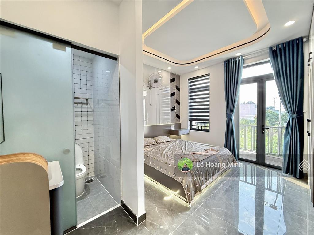 Nhà phố 4m x 15m, xây 3 tầng full nội thất hẻm 9m đường trần thị hè ( ht42)