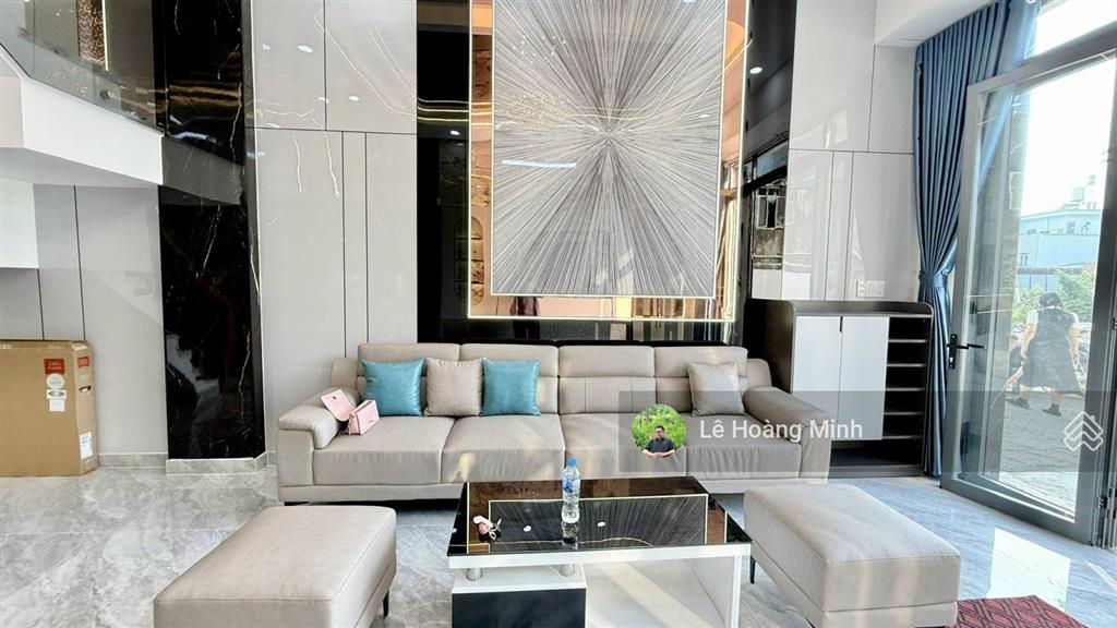 Nhà phố 4m x 15m, xây 3 tầng full nội thất hẻm 9m đường trần thị hè ( ht42)