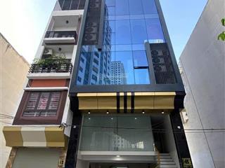 Cho thuê tòa nhà 8 tầng thang máy ngõ 34 nguyên hồng, đông đa. dt 80m2, phòng cháy đầy đủ, nhà mới