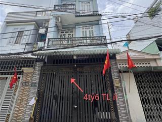 Nhà ngay chợ bình thành  phường bình tân 