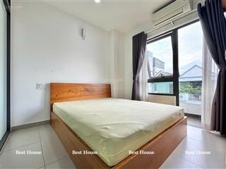 Khai trương siêu phẩm 1pn tách bếp đầy đủ nội thất hiện ban công thoáng mát khánh hội quận 4