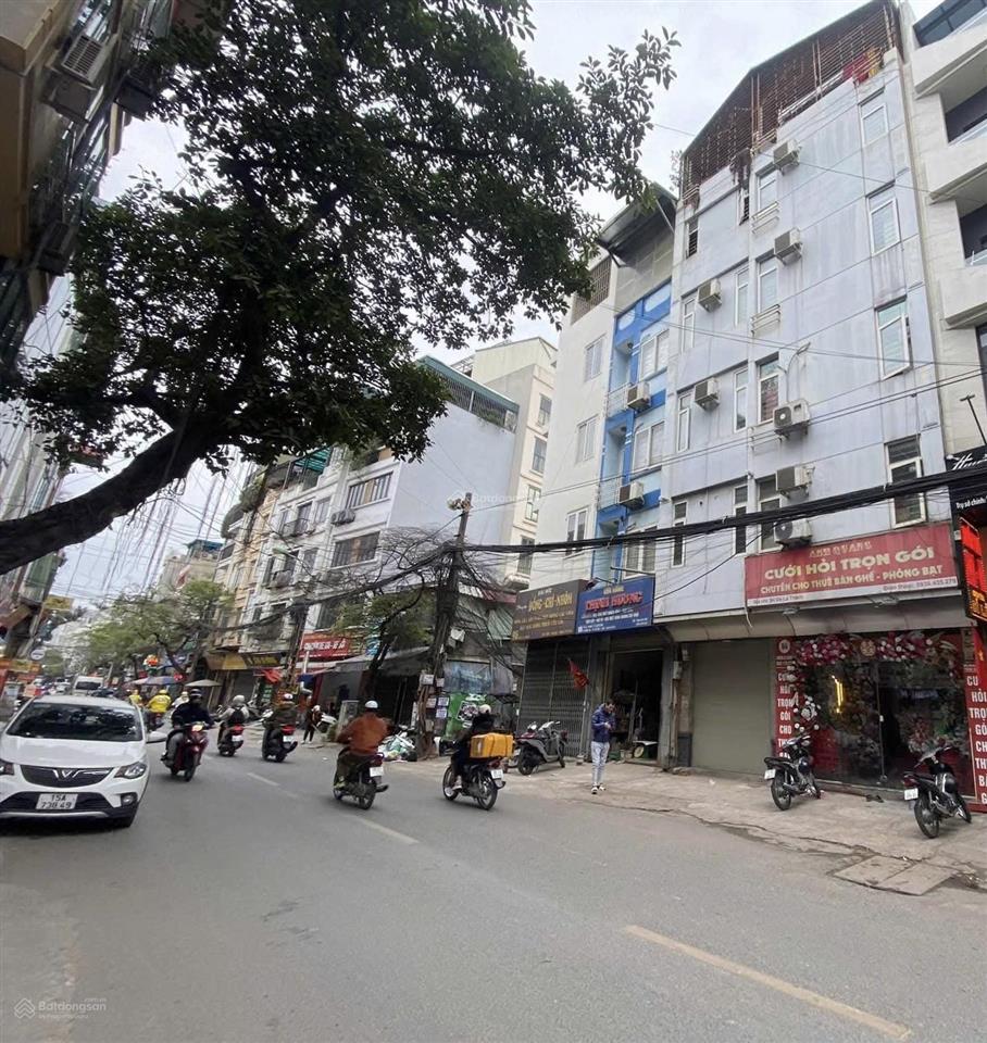 Bán nhà mặt phố đê la thành to đống đa, 93m2x 7 tầng thang máy, vỉa hè 5m, dt 100tr/tháng, qh đẹp