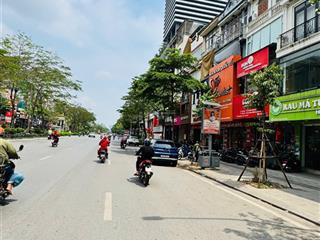 Bán nhà mặt phố kv xã đàn  đống đa, 85m2x5t giá 46 tỷ, 2 mặt tiền, vỉa hè, ô tô dừng đỗ,qh ổn định