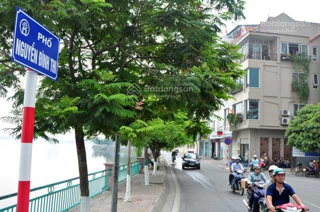 Bán ks phố nguyễn đình thi  tây hồ. 220m2 x 5t mt 10m giá 85tỷ. dt 180tr/th, 20m ra hồ tây, hiếm