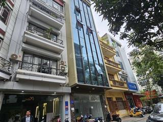 Phân lô ô tô tránh trung kính  cầu giấy 225m2x6txmt 9,5m giá 59tỷ, sổ vuông, k qh giá chỉ 260tr/m2