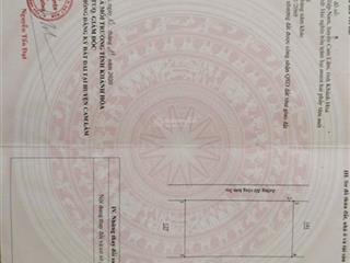 Bán đất tại xã cam hiệp nam, 1,6 tỷ, 2422 m2, hàng hiếm giá siêu hời