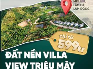 Đất nền dự án view triệu mây, mê linh. sẵn sổ, sẵn thổ, bao thuế phí