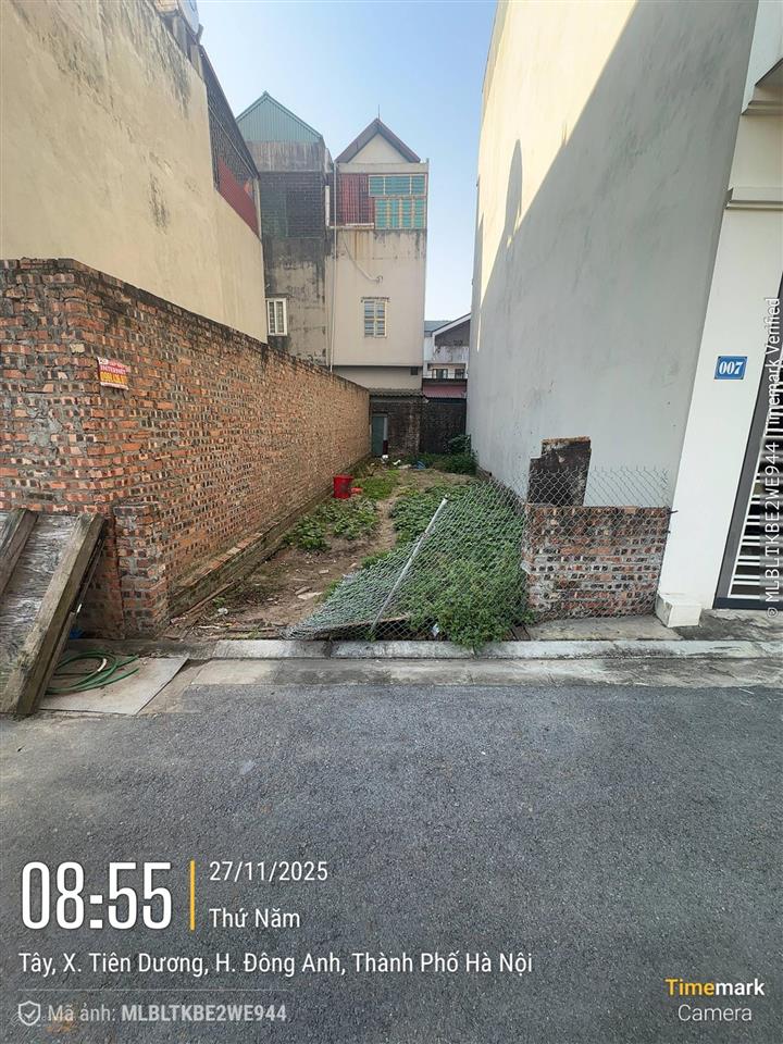 Chính chủ gửi bán 60m2 giãn dân lễ pháp  pháp lý chuẩn đường 8m xe tải tránh nhau kinh doanh