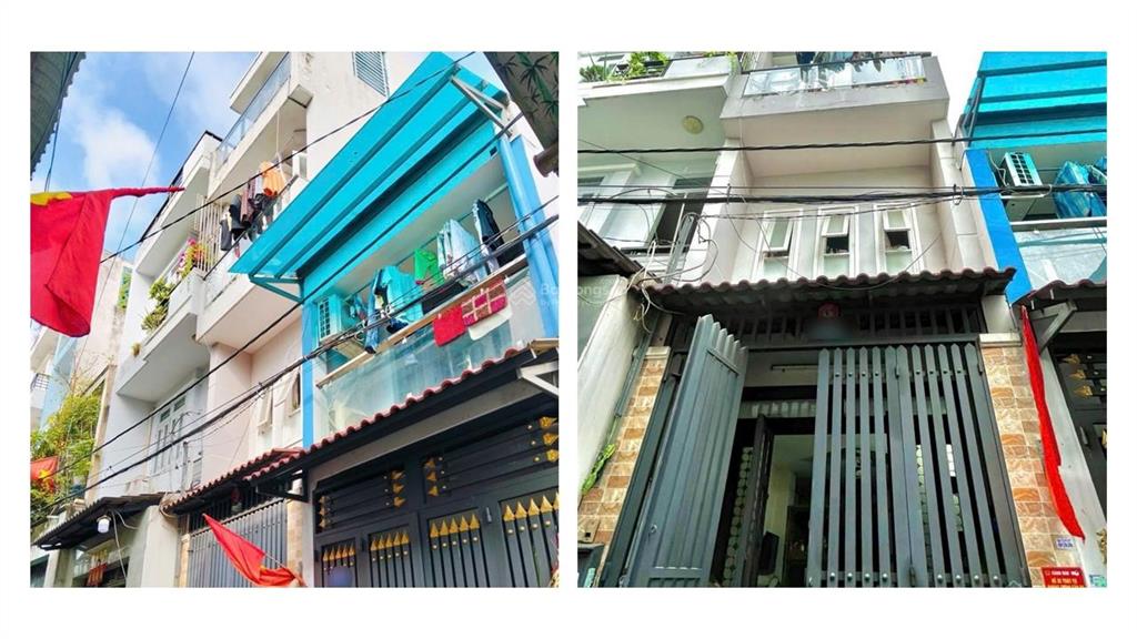 Nhà phường bình hưng hòa mới 4 tầng 3pn chào giá 3,5 tỷ tl hẻm ô tô lê văn quới gần ngã tư bốn xã