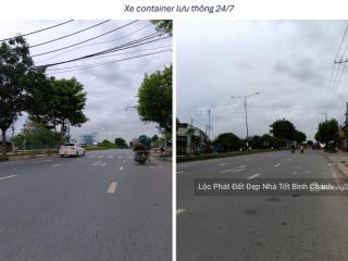 Bán đất full thổ 356m² làm kho xưởng, đường xe container 24/24 gần kcn lê minh xuân, giá tl 10,7 tỷ